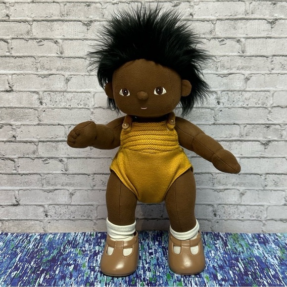 Ollie Ella Other - TINY Olli Ella Dinkum Soft Jointed Baby Doll Shoes Socks 14 Inches